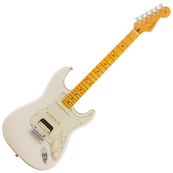 Fender American Professional Stratocaster HSS Maple in Olympic White w/Case - 0111122705