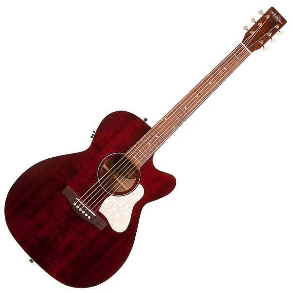 Art & Lutherie Legacy Acoustic Electric Cutaway Presys II in Tennessee Red - 051786