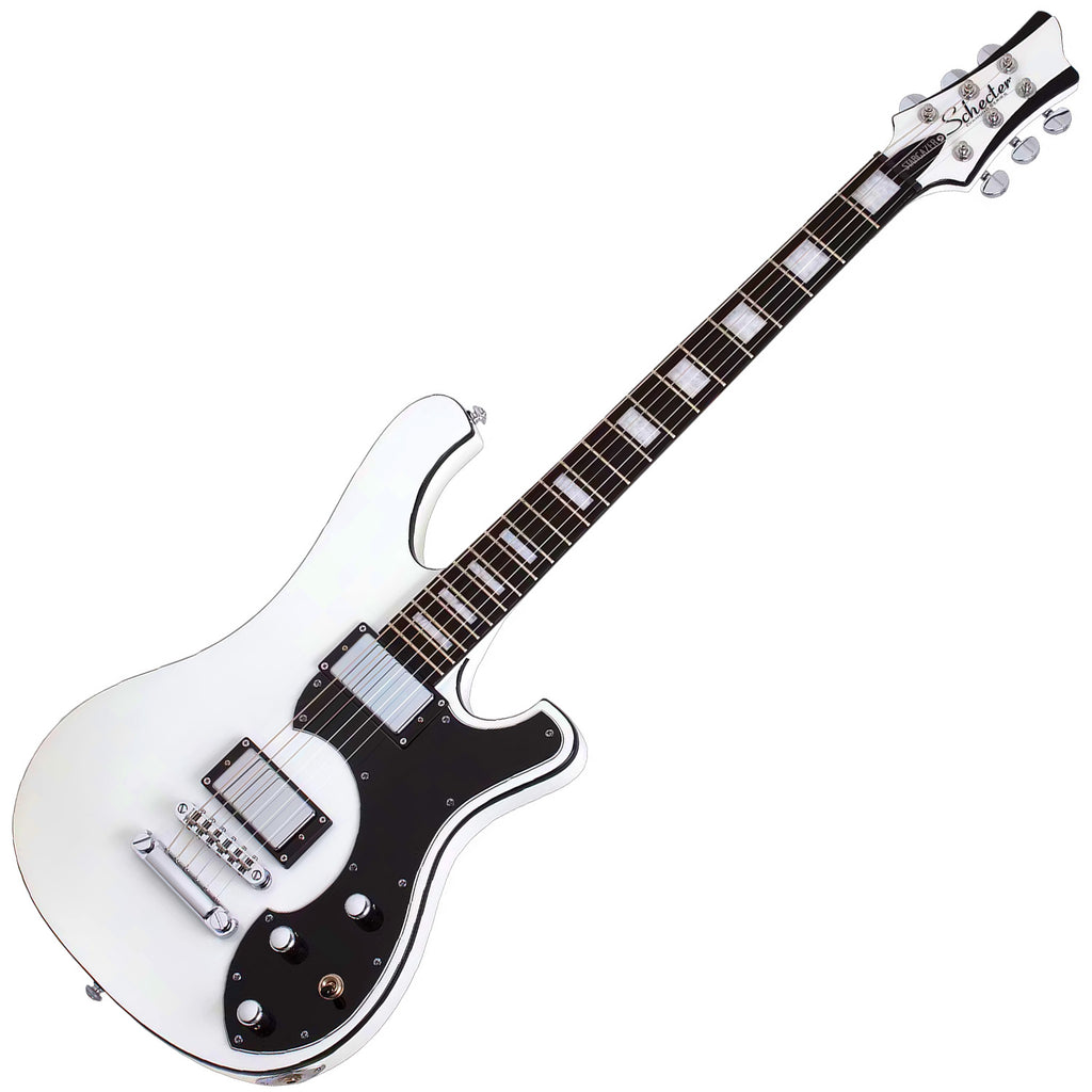 Schecter Stargazer 6 Electric Guitar in Gloss White - 676SHC