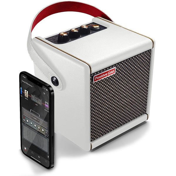 Positive Grid Spark Mini 10 Portable Guitar Amplifier Pearl - SPARKMINIPRL