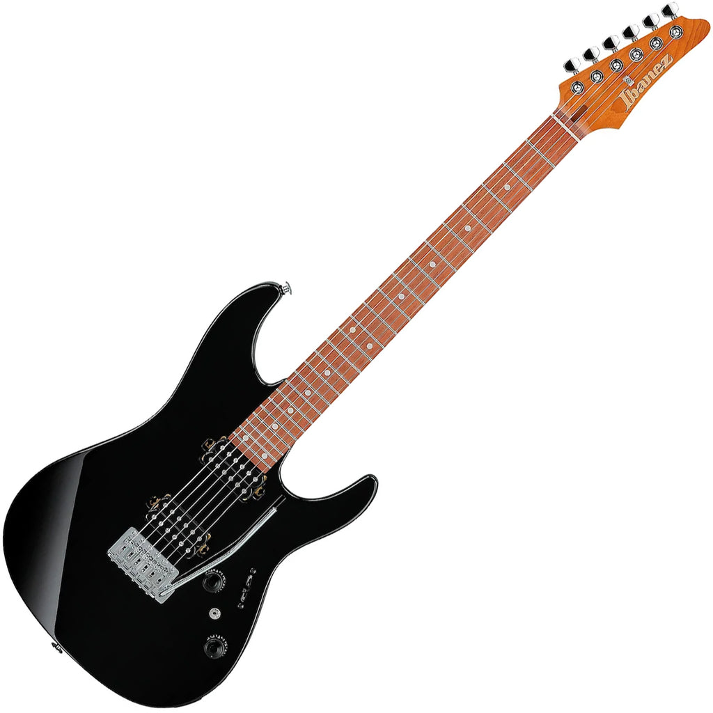Ibanez AZ Standard Electric Guitar Maple in Black w/Bag - AZ24S2BK