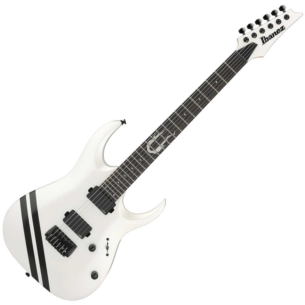 Ibanez JB Brubaker Signature Electric Guitar in Pearl White w/Bag - JBBM40PW