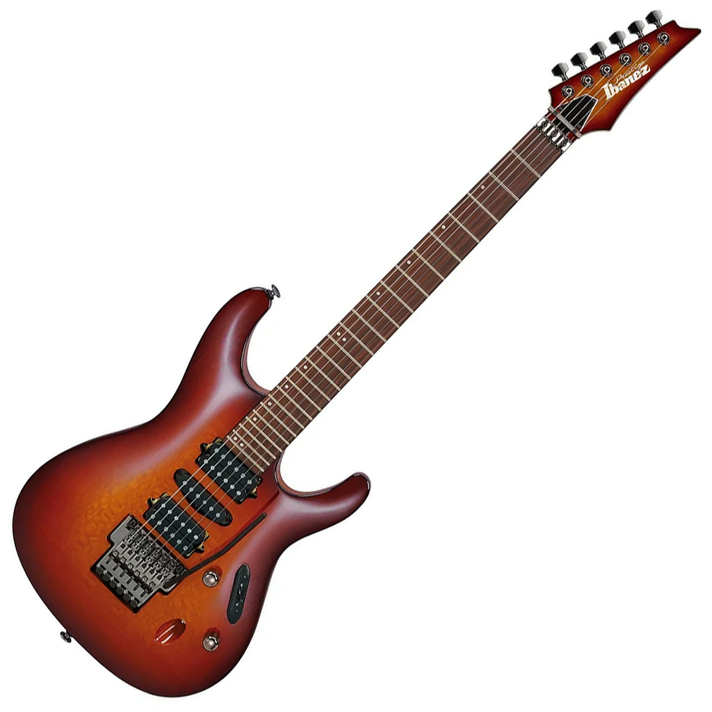 Ibanez S Prestige Electric Guitar in Sunset BUrst w/Case - S6670SKSTB