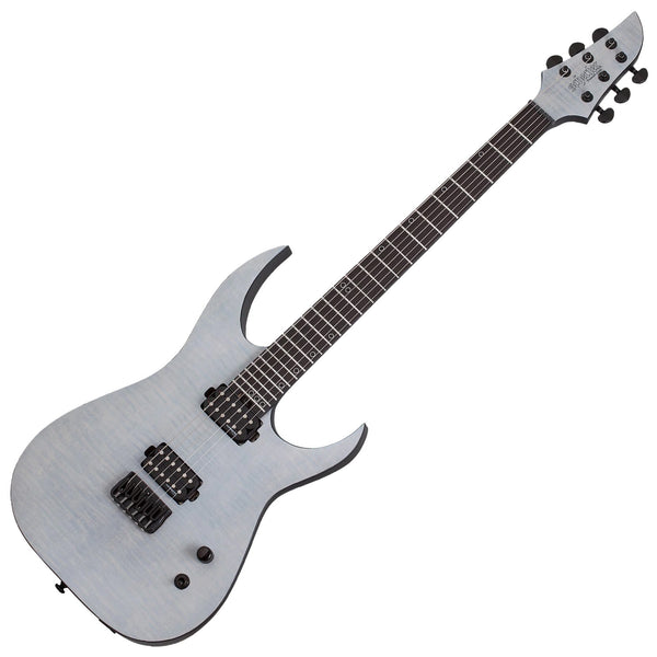 Schecter KM-6 MK-III Legacy Electric Guitar in Transparent White Satin - 872SHC