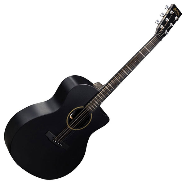 Martin GPC-X1E Acoustic Electric High Pressure Laminate in Black w/Gig Bag - GPCX1E