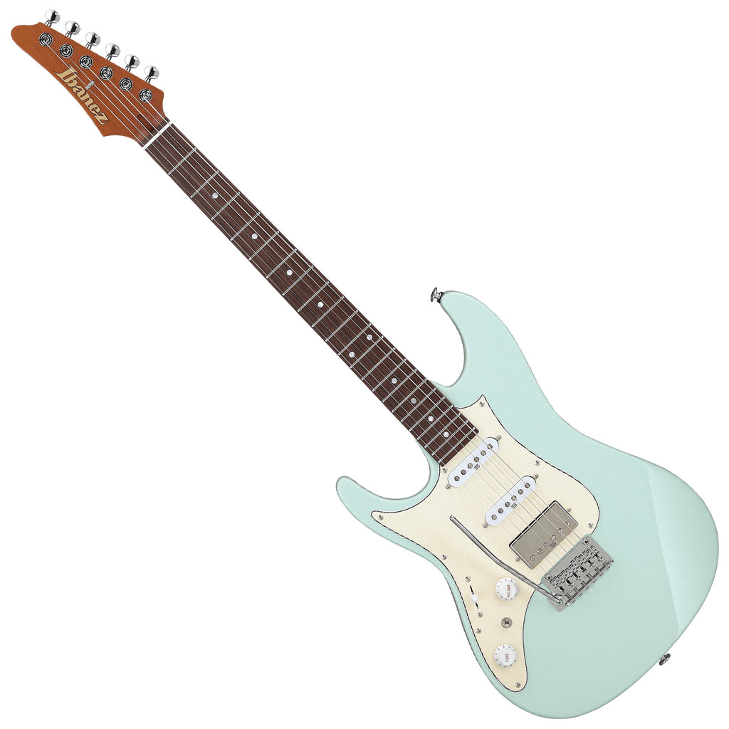 Ibanez AZ Prestige Left Hand Electric Guitar in Mint Green w/Case - AZ2204NWLMGR
