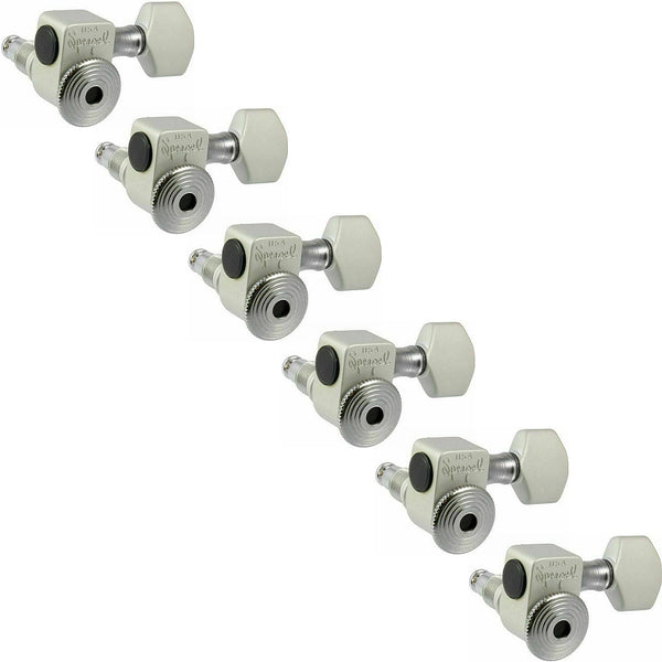 Sperzel 6LTLSC in line Locking Machine Heads Satin Chrome - TK7467011