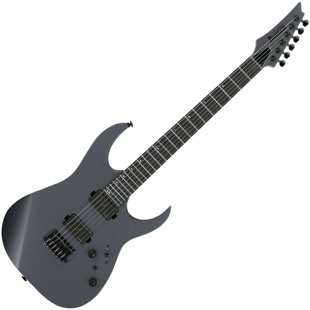 Ibanez RG Prestige Electric Guitar in Gray Metallic Flat w/Case - RGR5121RBGRF