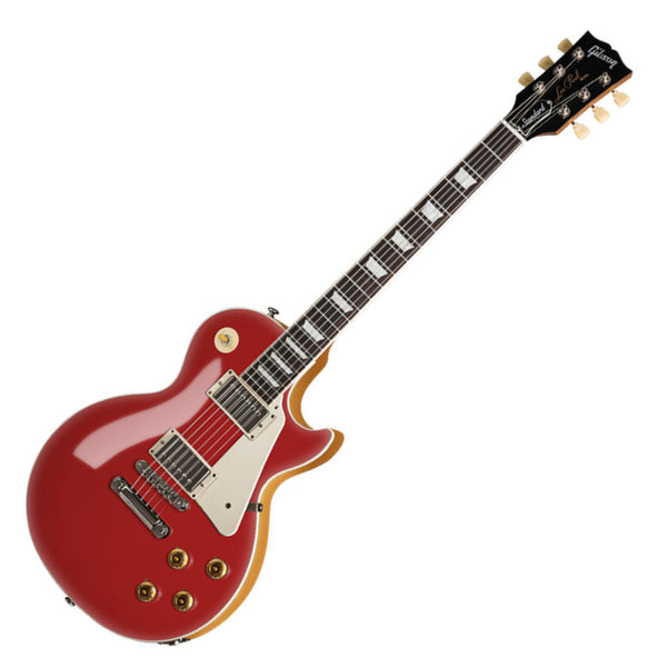 Gibson Custom Colour Series 50s Les Paul Standard Electric Guitar in Cardinal Red Top - LPS5P00TCNH