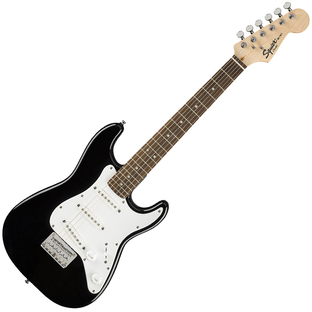 Squier Mini Stratocaster Electric Guitar in Black - 0370121506