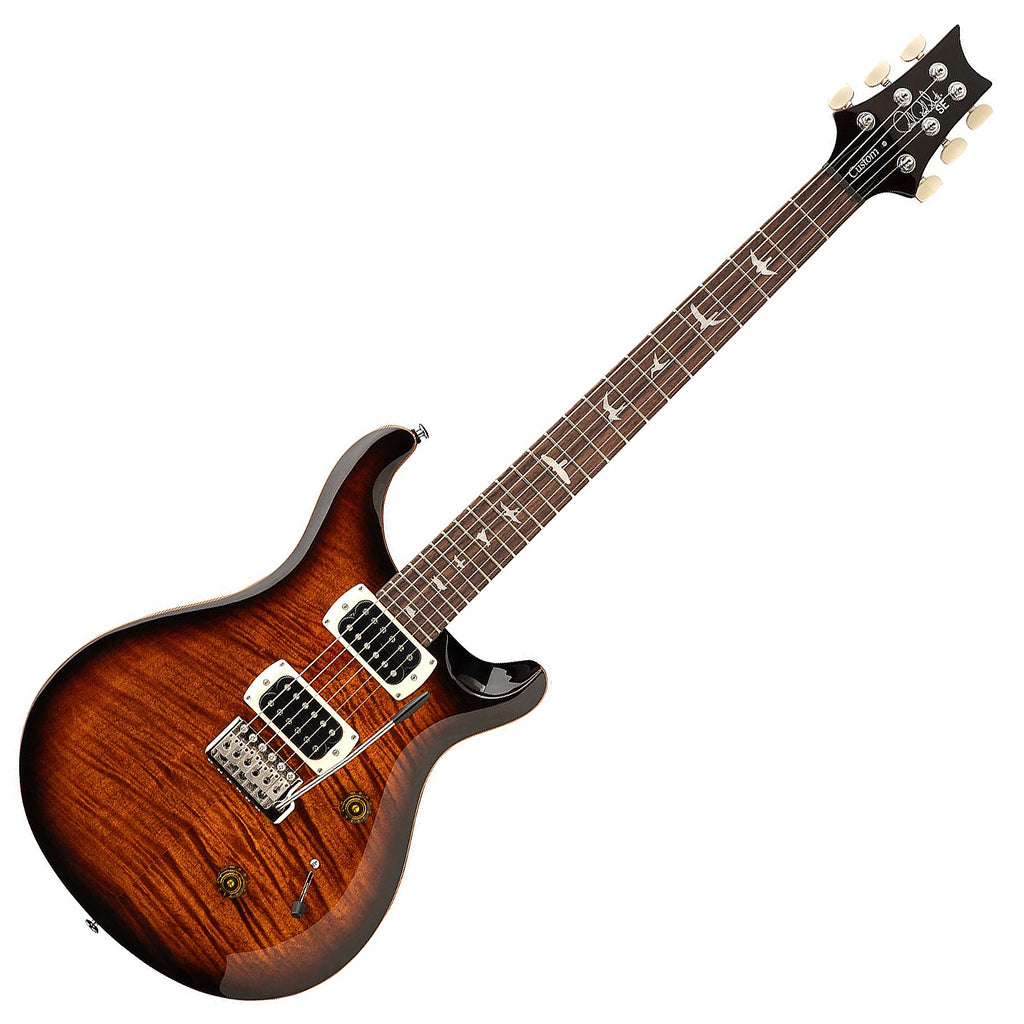 PRS SE Custom 24 Electric Guitar Rosewood in Black Gold Sunburst w/Gig Bag - CU4FXRXN1BG