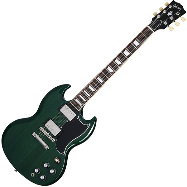 Gibson Custom Colour Series SG Standard 1961 Electric Guitar in Translucent Teal w/Case - SG6100TLNH