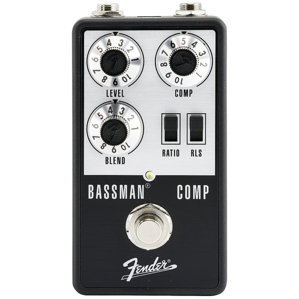 Fender Bassman Smooth RMS Compressor Effects Pedal - 0234614000