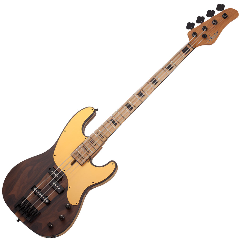 Schecter Model-T 4 Electric Bass in Exotic Ziricote - 2834SHC