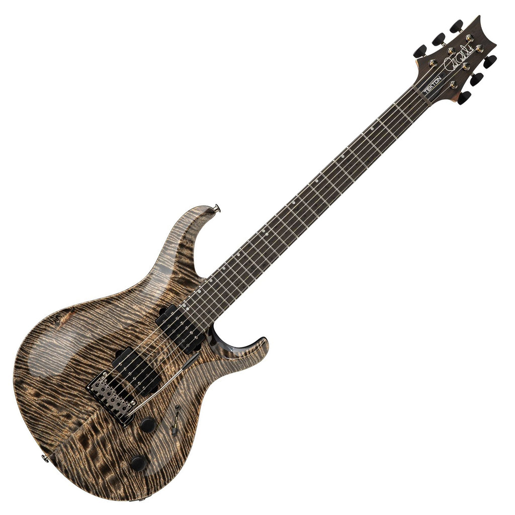 PRS Tekton T Electric Guitar Natural Neck In Black Tourmaline w/PRS Premium Gig Bag - 1176022K