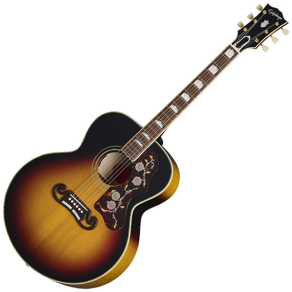 Epiphone 1957 SJ-200 Series Acoustic Electric in Vintage Sunburst w/Case - ECJ2057VSVGH