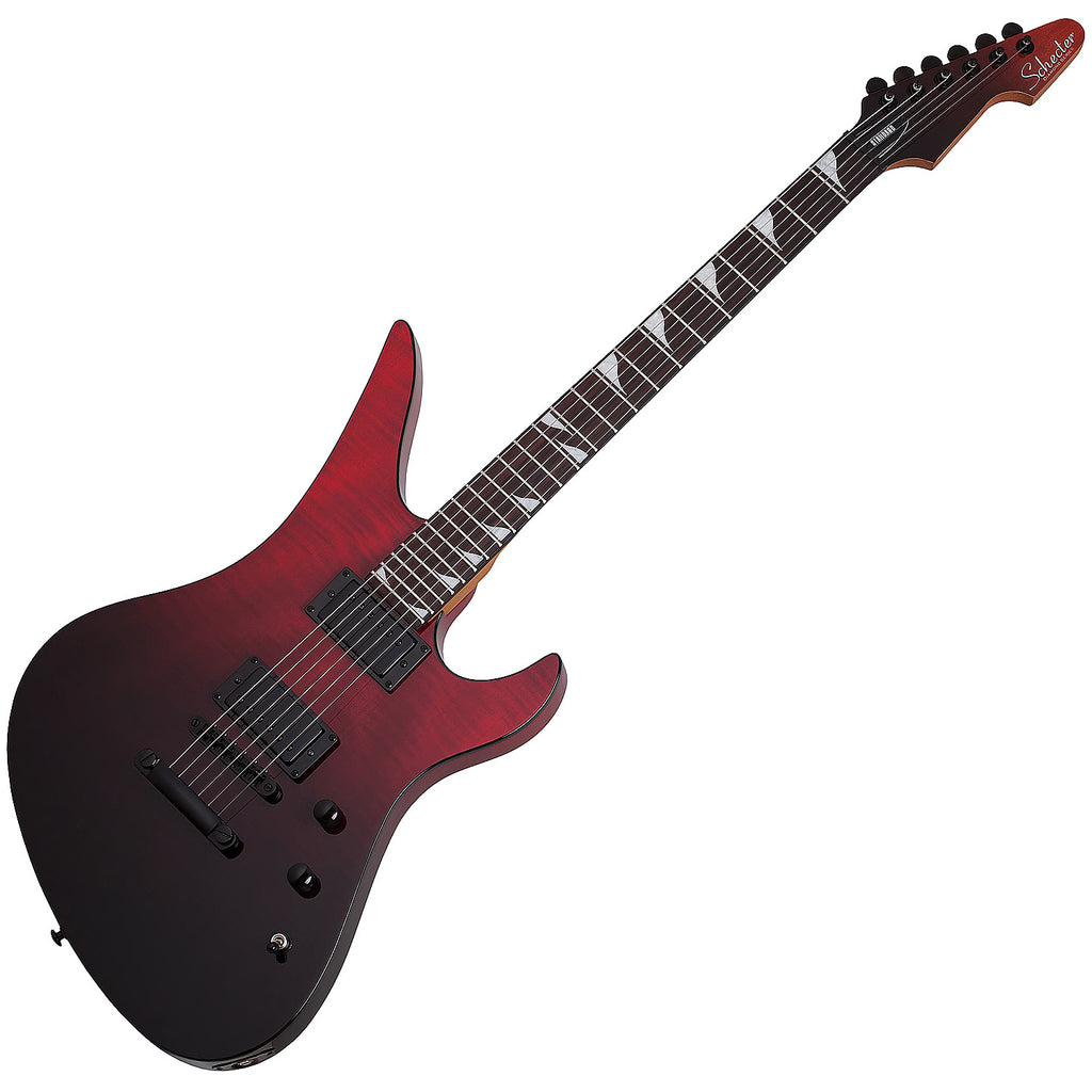 Schecter Avenger Standard Electric Guitar in Bloodburst - 3963SHC