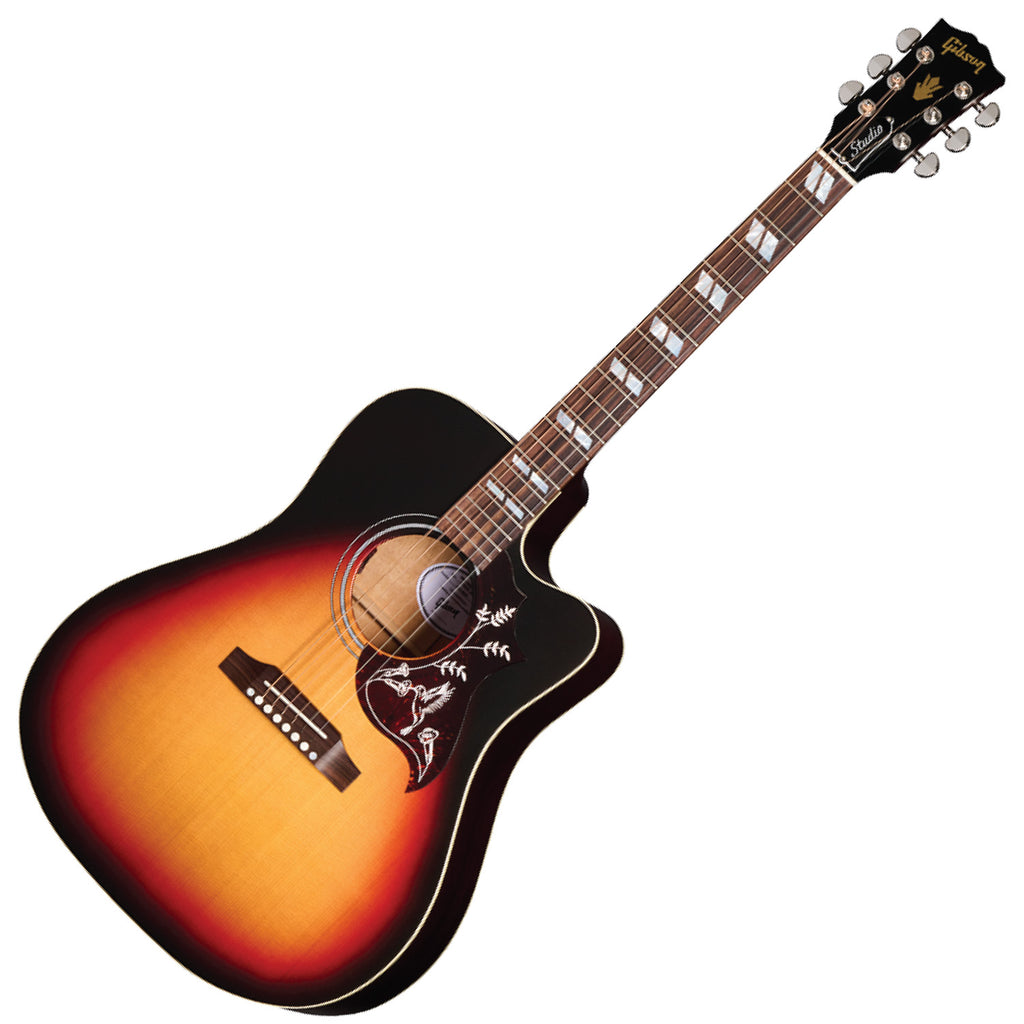 Gibson Hummingbird Rosewood EC Acoustic Electric in Rosewood Burst w/Case - MCSSHRECRB