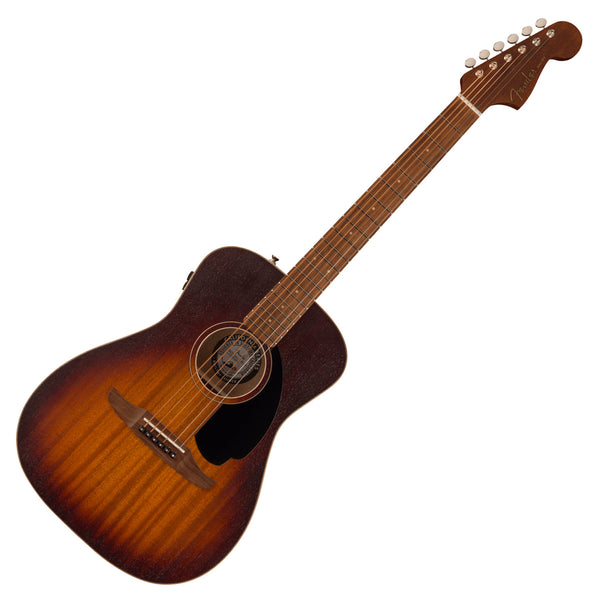 Fender Malibu Special Acoustic Electric in Honey Burst Mahogany Pau Ferro Fingerboard w/Bag - 0970822142