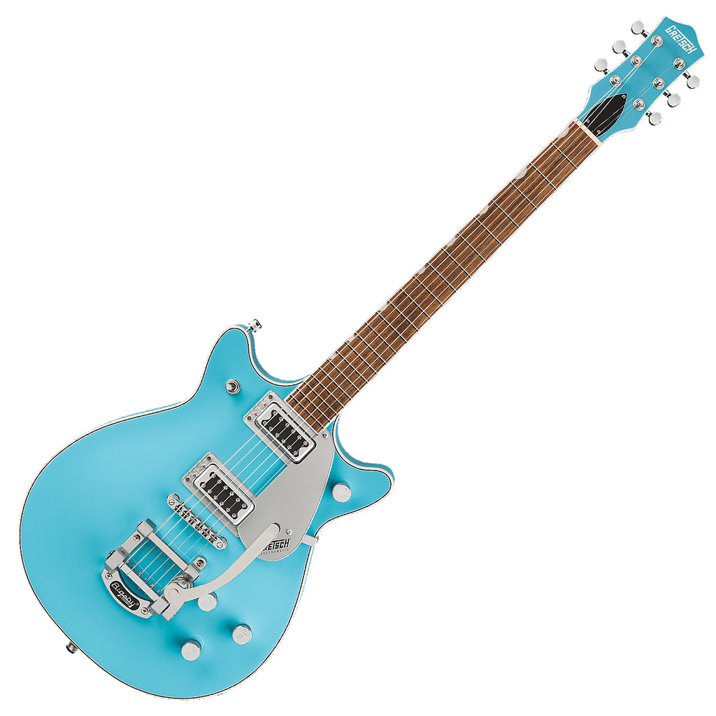 Gretsch G5232T Electromatic Double Jet FT Bigsby Electric Guitar Laurel in Kailani Blue - 2508210597