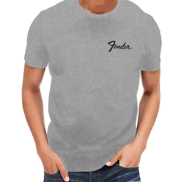 Fender Transition Logo T-Shirt In Athletic in Gray M - 9192500406