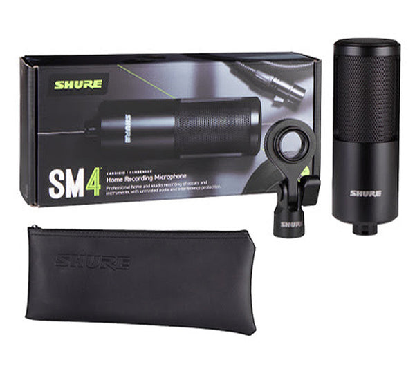 Shure Large Diaphragm Condenser Vocal Microphone - SM4K