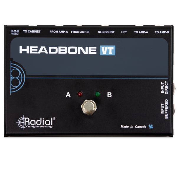 Radial R8007082 HeadBone VT Guitar Amp Head Switcher Effects Pedal