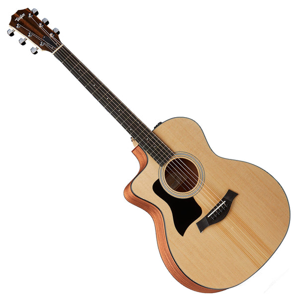 Taylor Left Hand GA Cutaway Acoustic Electric Torrefied Sitka Spruce Top Sapele Back w/Hard Bag - 114CELH