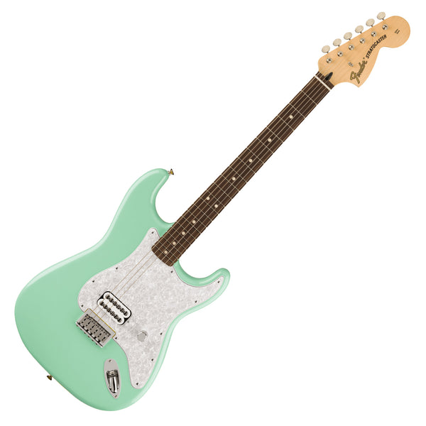 Fender Limited Edition Signature Tom Delonge Stratocaster Electric Guitar Surf Green w/Dlx Gig Bag - 148020357