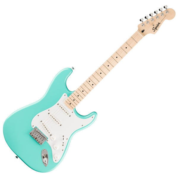 Squier Sonic Stratocaster HT Electric Guitar Maple in Sea Foam Green - 0373252549
