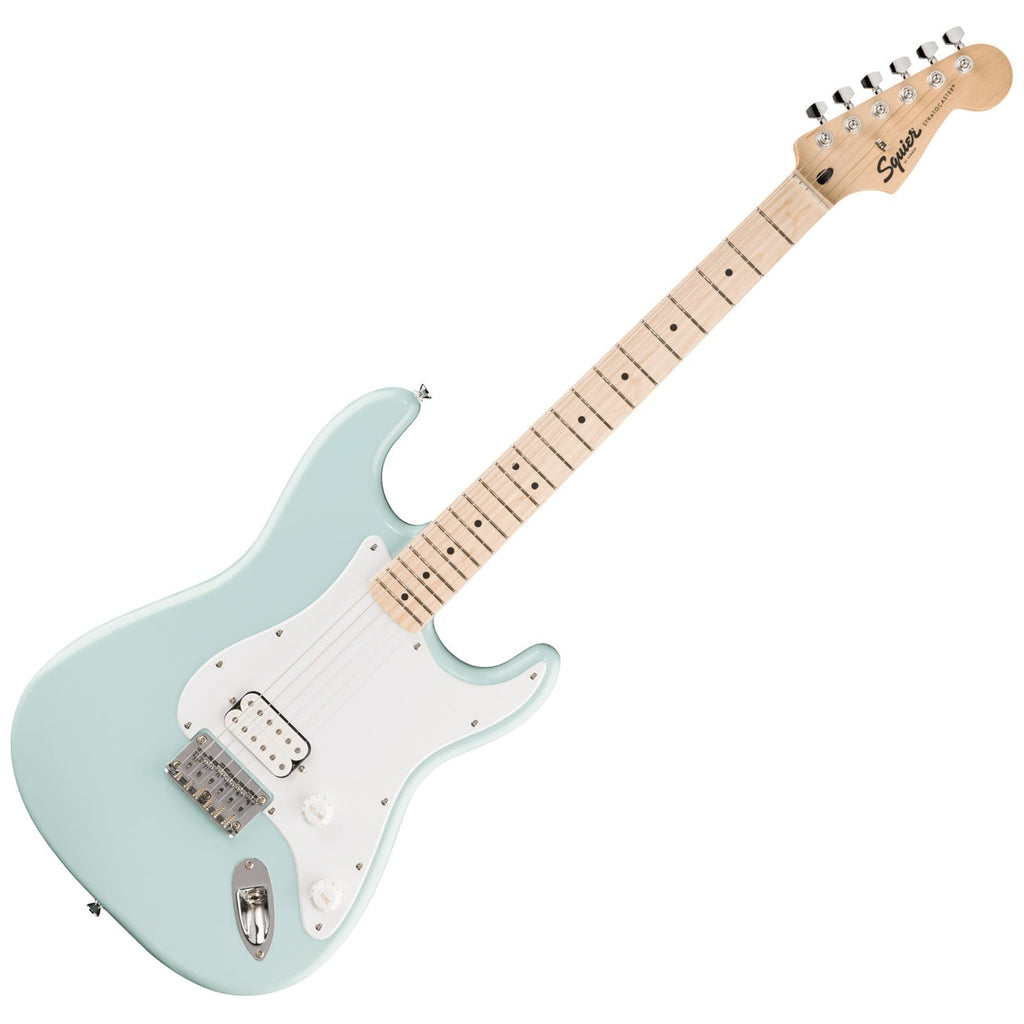 Squier Sonic Stratocaster HT H Electric Guitar Maple in Sonic Blue - 0373302572