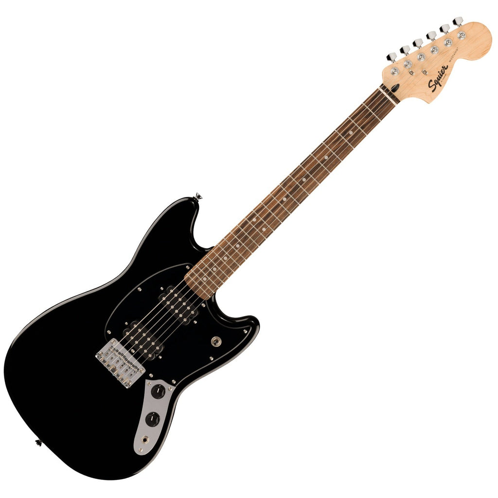 Squier Sonic Mustang HH Electric Guitar Laurel in Black - 0373701506