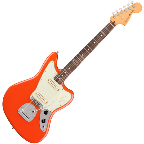 Fender Player II Jaguar Electric Guitar Rosewood in Rallye Orange - 0140580530
