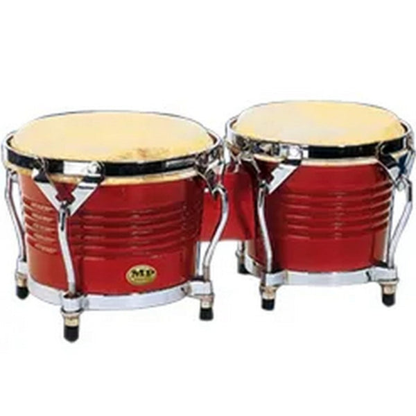 Mano Set of Bongos 7 inch and 8 inch in Red Wood - MP1778RW