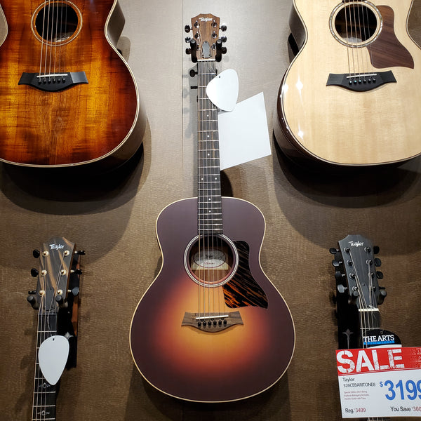 Taylor NOS Grand Symphony Mini-e Special Edition Acoustic Electric in Vintage Sunburst Top w/Bag - NOSGSMINIESE