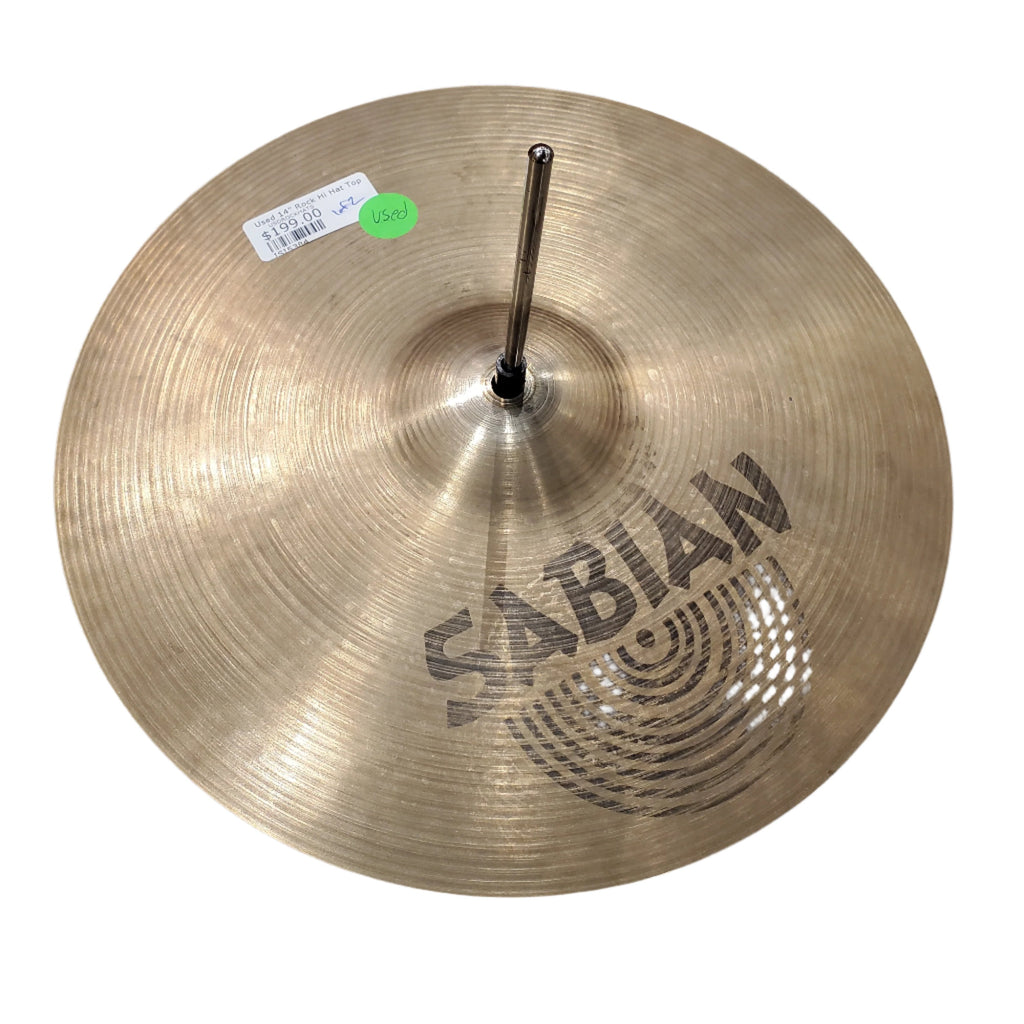 USED SPECIAL! - Sabian 14" Rock Hi-Hats - USDROCKHATS