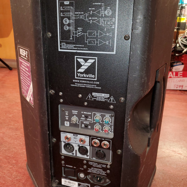 USED SPECIAL! - Yorkville NX55P2 12" 1000w Powered Loudspeaker - USDNX55P2