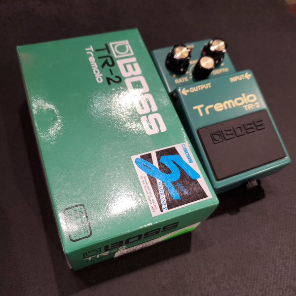 USED SPECIAL! - Boss TR2 Tremolo Effects Pedal w/Box - USDTR2PEDAL