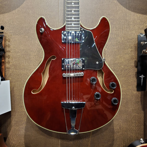 USED SPECIAL! - Schecter Corsair Diamond Series Semi-Hollow Body Electric Guitar w/ Hardcase - USDCORSAIR