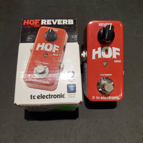 USED SPECIAL! - TC Electronics Hall of Fame Mini Reverb Pedal - USDHOFMINI