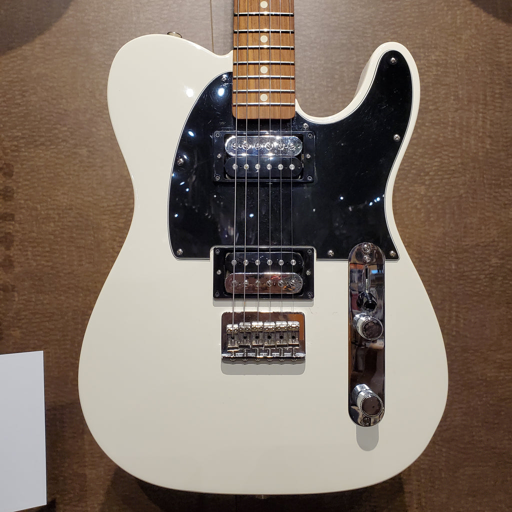 USED SPECIAL! Fender Telecaster HH in White w/Hardcase - USDMEXITELE