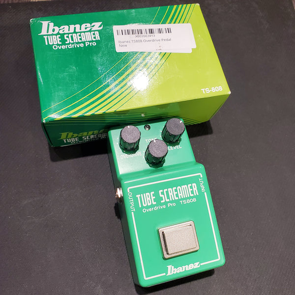 USED SPECIAL! - Ibanez TS808 Tube Screamer Pedal w/Box - USDTS808