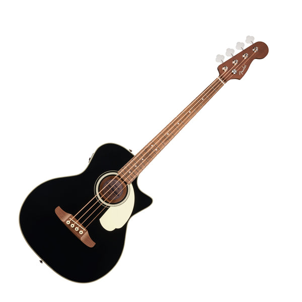 Fender California Deluxe Kingman Electric Bass CE Walnut in Black - 0974791506