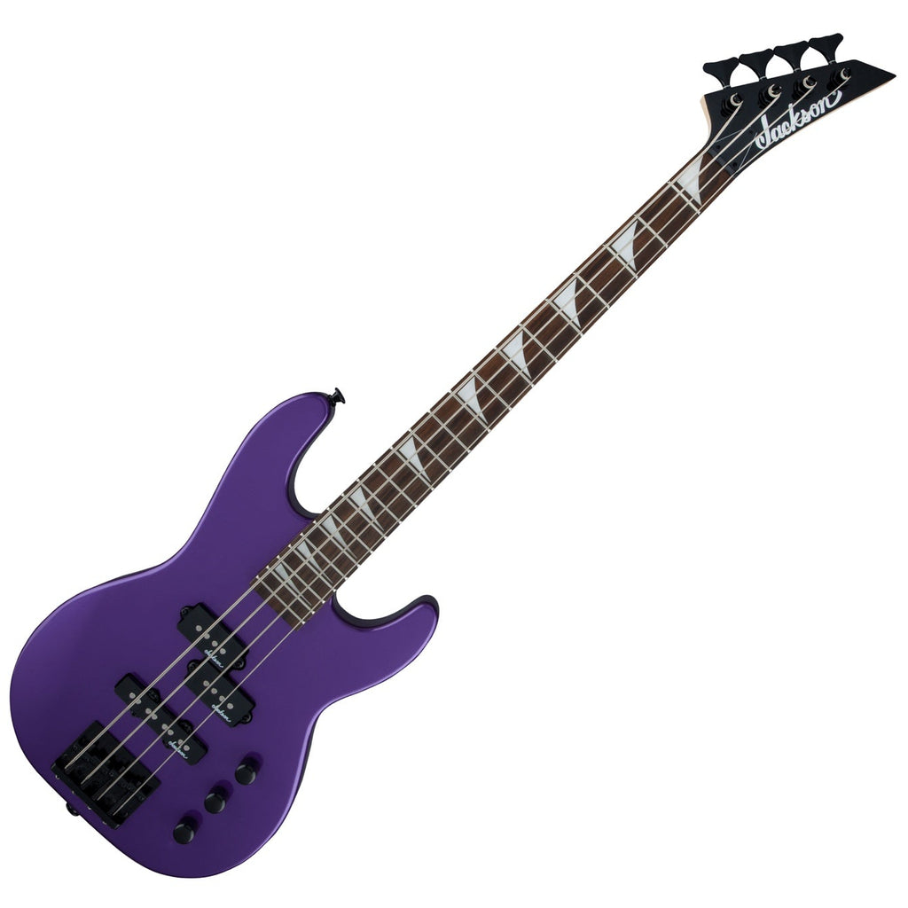 Jackson JS Series Concert Electric Bass Minion JS1X Amaranth in Pavo Purple - 2915556552