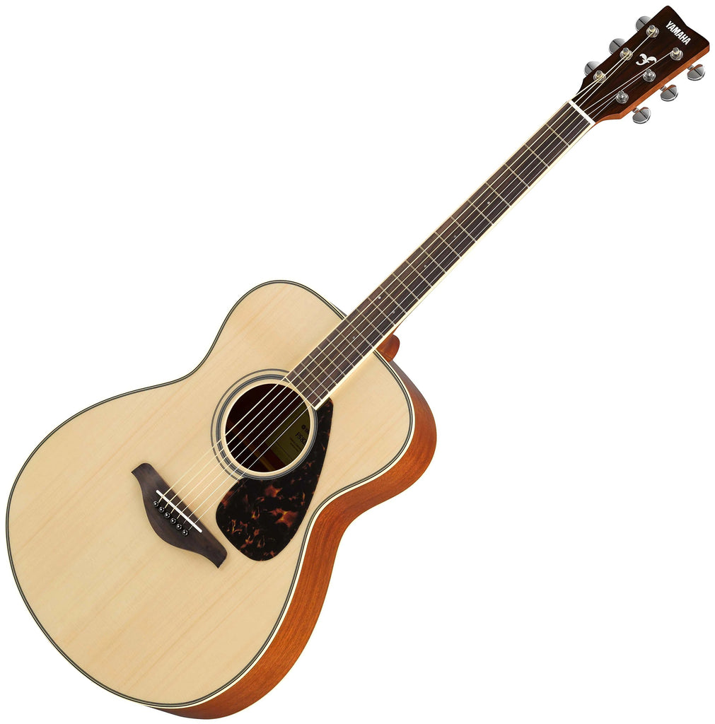 Yamaha Folk Size Acoustic Guitar Solid Spruce Top in Natural - FS820