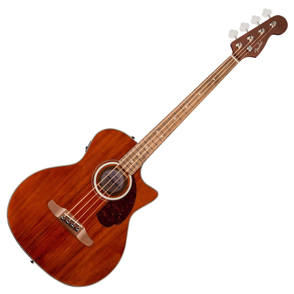 Fender California Deluxe Kingman Electric Bass CE Mahogany Walnut in Natural - 0974792521