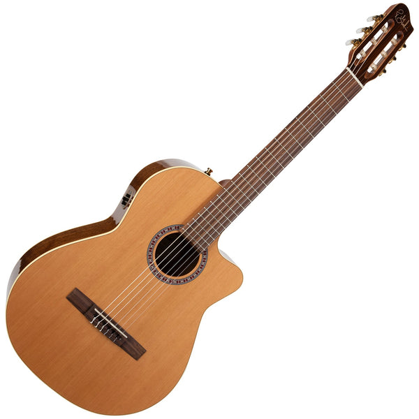 Godin Concert Cutaway Clasica II Acoustic Electric Classical Guitar in Natural - 051830