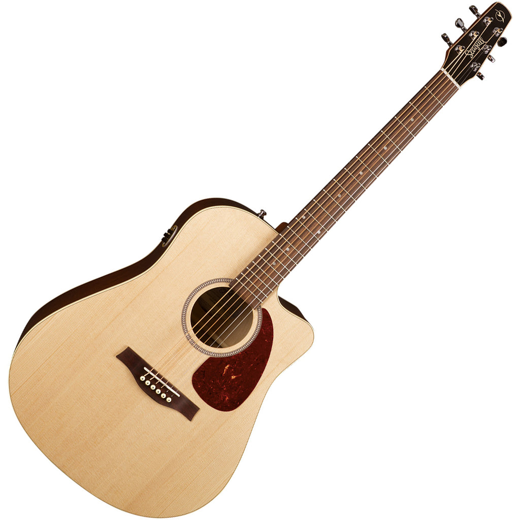 Seagull Coastline Slim Acoustic Electric Cutaway Spruce Presys II in Natural w/Bag - 051908