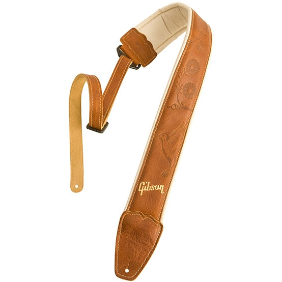 Gibson Montana Leather Strap in Tan - GGACTAN