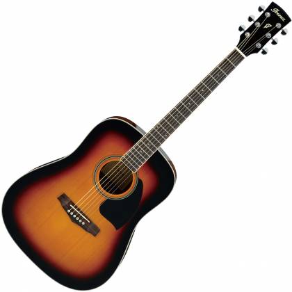 Ibanez Acoustic Guitar Vintage Sunburst High Gloss  - PF15VS